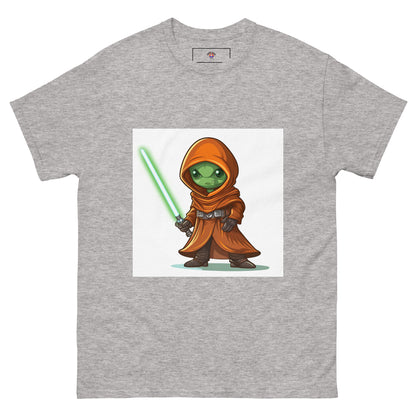 Green Alien Jedi men's classic tee