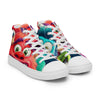 Funky Monsters Men’s high top canvas shoes