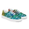 Dragon Scales Men’s lace-up canvas shoes