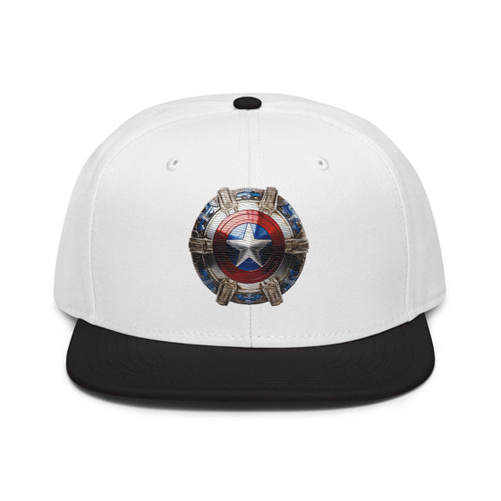 America Shield Snapback Hat