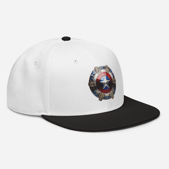 America Shield Snapback Hat