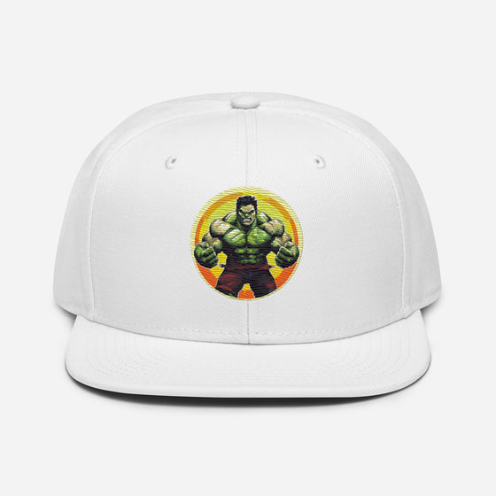 8-bit Hulk Snapback Hat