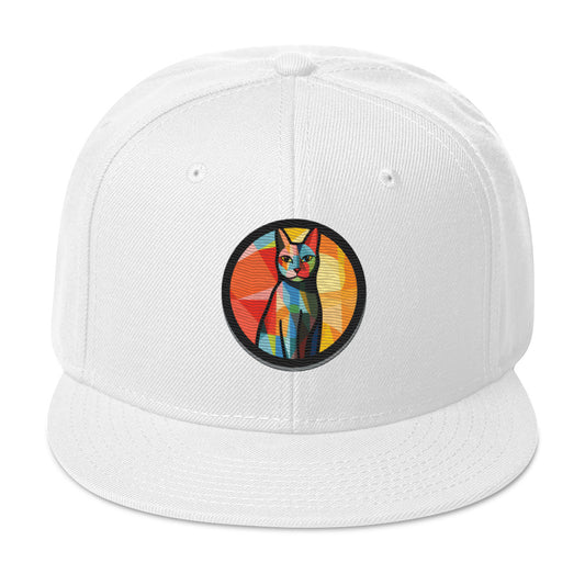 Picasso’s AI Cat Snapback Hat