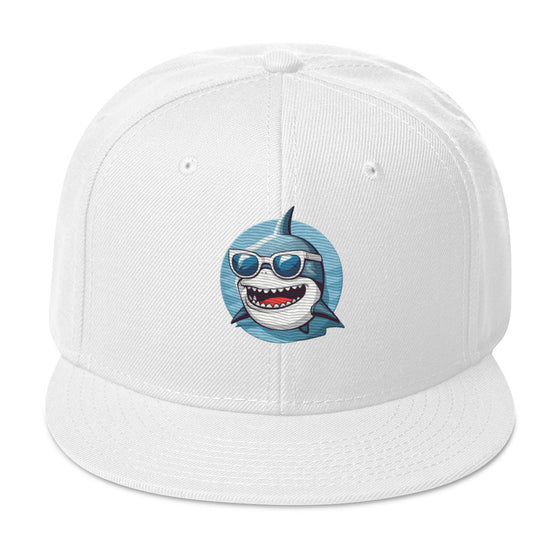 Geek Shark Snapback Hat