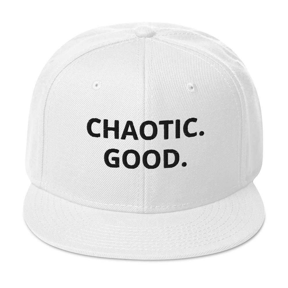 Chaotic Good Snapback Hat