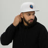 Blue Fire Dragon Snapback Hat