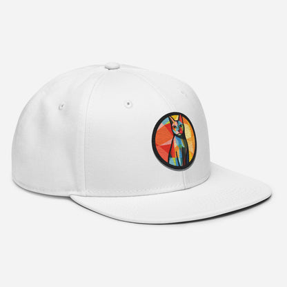 Picasso’s AI Cat Snapback Hat