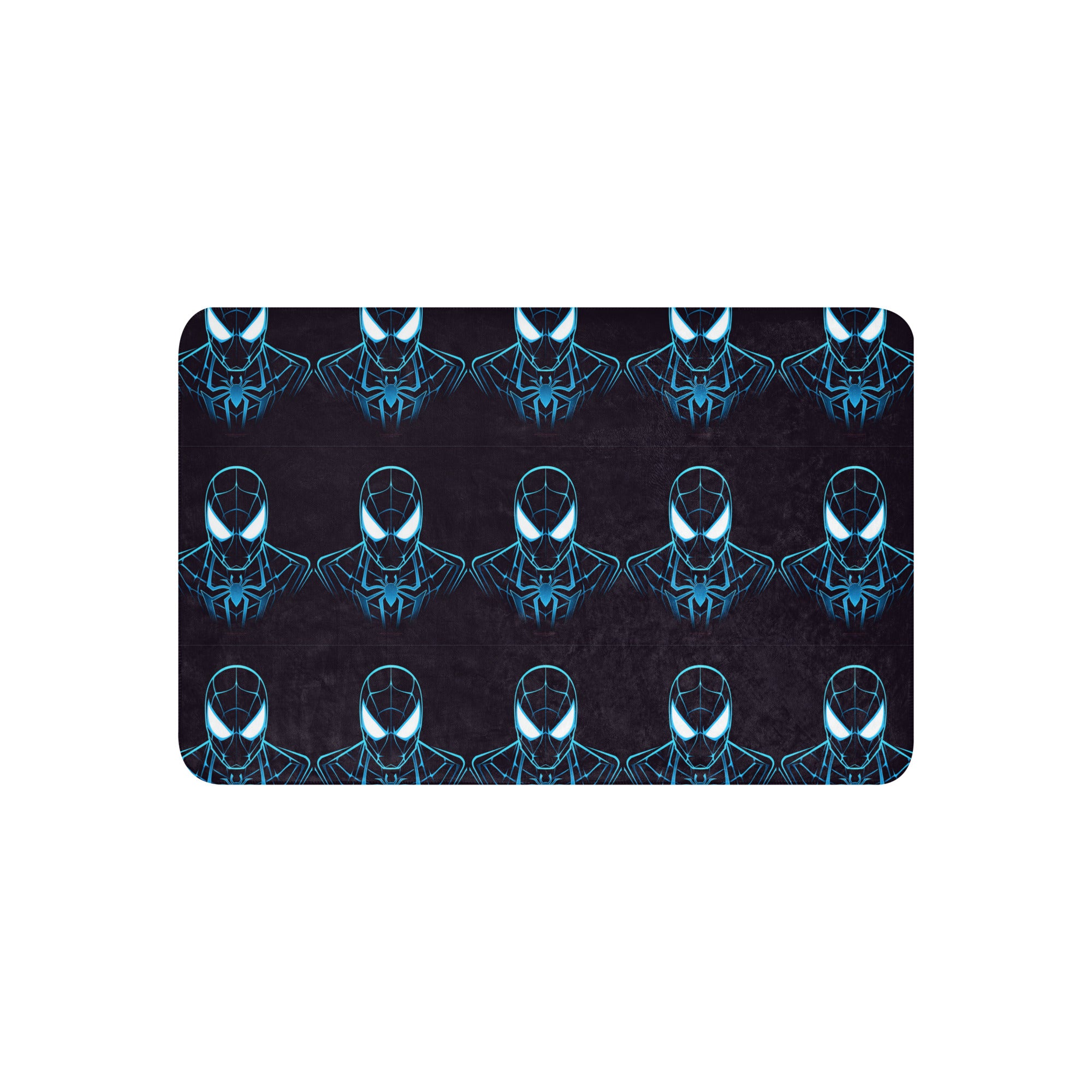 Dark Spidey sherpa blanket