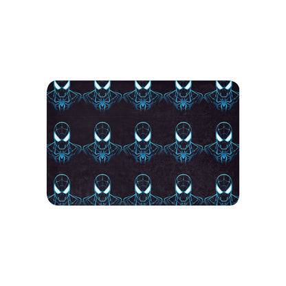 Dark Spidey sherpa blanket