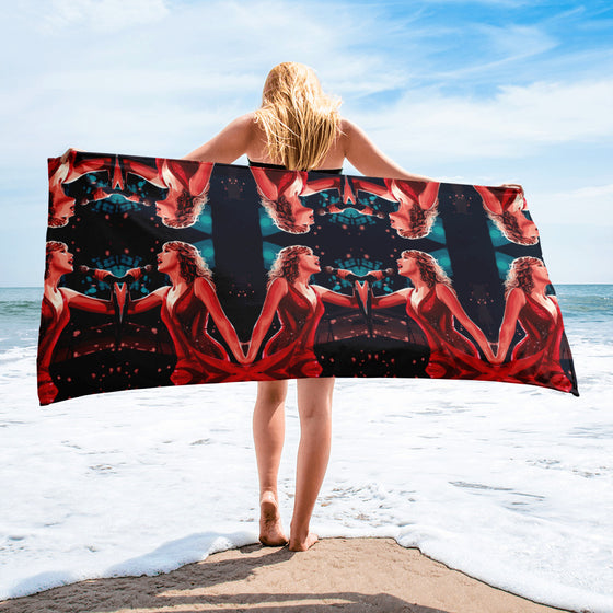 Taylor Swift Fan Art Towel