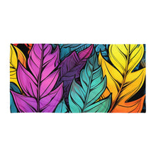  Flashy Leaves Towel