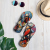 Abstract Love Flip-Flops