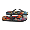 Abstract Love Flip-Flops