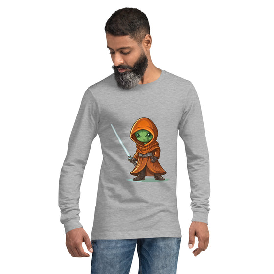 Midor the Green Alien Jedi Unisex Long Sleeve Tee