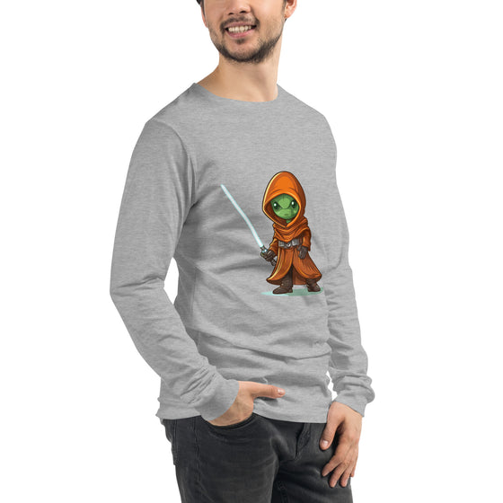 Midor the Green Alien Jedi Unisex Long Sleeve Tee