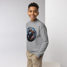  Cap youth crewneck sweatshirt